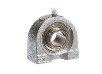 SealMaster CRTBF-PN20R 1.25" Mounted Ball Bearing, Flouropolymer Coated Cast Iron Tapped Base Pillow Block, 52100 Bearing Steel,