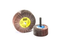 United Abrasives SAIT 71160 Small Diameter Mounted Flap Wheels- Threaded Spindle 3A Aluminum Oxide with Grinding Aid (Diameter 2