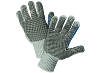 712SKBSGT/L Cotton/Polyester Heavy Weight Gray Black | YarinInd