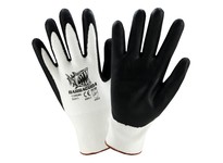 713HGWFN/2XL Barracuda White HPPE shell Black Foam Nitrile Coated Palm