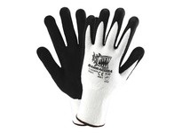 713HGWFN/XL Barracuda White HPPE Shell Black Foam Nitrile Coated Palm | Durable Protection