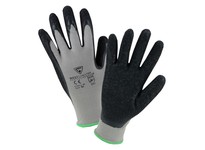 713SLC/2XL Gray Nylon Shell Black Latex Palm Coating