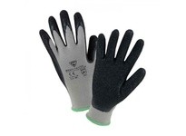 713SLC/XL Gray Nylon Shell Black Latex Palm Coating | YarinInd