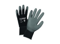 713SUGB/S PosiGrip 13G Black Nylon Shell Gray Polyurethane Smooth Grip