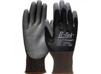 713SUGB/XL PosiGrip 13G Black Nylon Shell Gray Polyurethane Smooth Grip | Industrial Gloves