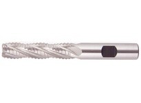 DRILLCO 714A164D 1"x3/4" Multi-Flute Roughing End Mills Cobalt Bright Regular Length Single End