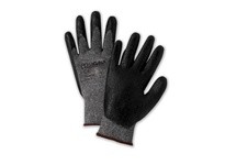 715SNFLB/L Salt and Pepper Nylon Shell Black Foam Nitrile Palm | YarinInd