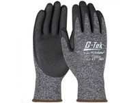 715SNFLB/S Salt and Pepper Nylon Shell Black Foam Nitrile Palm