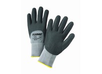 715SNFTKD/XL PosiGrip 15 Gauge Nylon Shell 3/4 Dip Black Foam Nitrile Dotted Palm