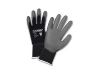 715SUGB/M PosiGrip Black Nylon Shell Gray PU Coated Palm | YarinInd
