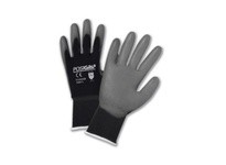 715SUGB/XL PosiGrip Black Nylon Shell Gray PU Coated Palm | Durable & Safe