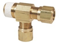 DIXON 71NAB86VS AIR BRAKE MALE RUN TEE 1/2 X 3/8"