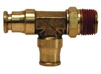 Dixon 71S5X10 Push-In Male Swivel Run Tee | High-Quality Industrial Fittings