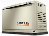 Generac 7223 14/14 kW Air-Cooled Standby Generator Aluminum Enclosure