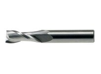 DRILLCO 72A111C 11/64x3/16 2-Flute Finishing End Mills Solid Carbide Bright Regular Length Single End