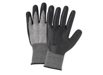 730TBN/XXL PosiGrip 13 Gauge Gray HPPE Shell Black Nitrile Coated Palm