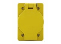 Cooper Eaton 7314RW Receptacle WT 20A 125/250V 3P3W H/L Yellow | Durable Industrial Solution