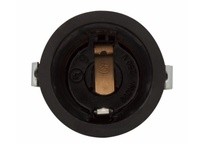 Cooper Eaton 732-3-BU Sckt MedBseAtachon660W250V14-12SnapIn Black