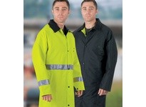 MCR 7368CRL Luminator .54mm Nylon/PVC over PVC/Nylon Reversible Coat Lime/Black 2 Silver Stripe