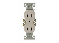 Cooper Eaton 736W-BOX Receptacle Duplex 15A 125V 2P2W | Durable Electrical Outlet