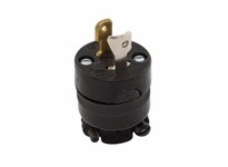 Cooper Eaton 7429N Plug Midget15A125V2P2W Pol.31-.50"H/L Black | Industrial Supplies