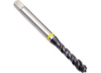 Dormer E412M6 7441119 Machine Tap Spiral Flute 48° Back Tapered Yellow Shark Shark M6 x 1.00 mm