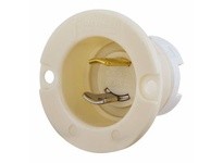 Hubbell Wiring 7466N LKG FLG-INLT MIDGET 15A 125V ML-1P