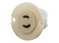 Hubbell Wiring 7468N LKG FLG-RCPT MIDGET 15A 125V ML-1R
