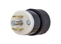 Hubbell Wiring 7485NP LKG PLUG MIDGET 15A 125/250V ML-3P