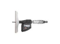 Starrett 749.1BZ-6RL Electronic Digital Micrometer Depth Gage, Ratchet Thimble, 0-6" Range, Resolution: .00005" (0.001mm)Electro