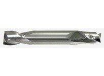 DRILLCO 74A114C 7/32x1/4 2-Flute Finishing End Mills Solid Carbide Bright Stub Length Double End