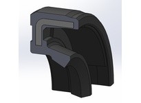 Dichtomatik 74X95X7VC NITRILE SINGLE LIP FULLY RUBBERIZED SHAFT SEALS | High-Quality Industrial Seals