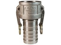 Dixon 75-C-SS Cam & Groove Type C Coupler x Hose Shank