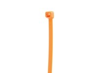 NSI 750-16 7.5 Fluorescent Orange Tie 50LB Min. Tensile Strength | Industrial Supplies