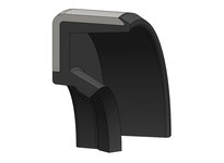 Dichtomatik 0306815VZ-H 75000068 Nitrile Single Lip Rubber Covered C Shaft Seals