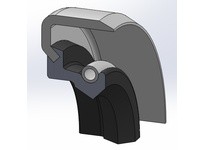 Dichtomatik 10132PSB 75001784 NITRILE SINGLE LIP SPRING LIP SEALS | High-Quality Shaft Seals