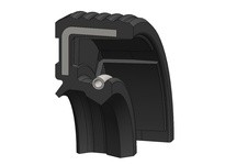 Dichtomatik 115X135X10VTGL 75002885 Viton Double Lip Shaft Seal | High-Quality Rubber Seals