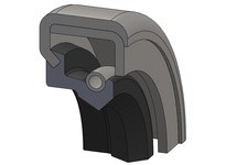 Dichtomatik 130X160X13SEA 75003891 DESIGN SPECIAL SHAFT SEALS