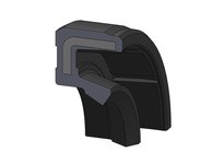 Dichtomatik 16831818VF 75006403 Nitrile Single Lip Special Fully Encased Shaft Seals