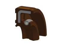 Dichtomatik 19X32X8VTCN1-BX 75008227 OIL SEAL