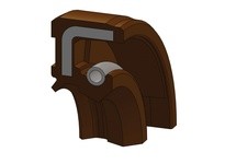 Dichtomatik 22X42X7VTCN1 75009785 VITON DOUBLE LIP | YarinInd