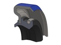 Dichtomatik 45X67X9.5TLN 75015798 NITRILE DOUBLE LIP SPRING SINGLE CA SHAFT SEALS