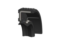 Dichtomatik 48X68X10VTGR 75016124 Viton Double Lip Spring Ridged Rubber Shaft Seals