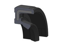 Dichtomatik 9X13X3VC 75019210 NITRILE SINGLE LIP FULLY RUBBERIZED SHAFT SEALS | Quality Industrial Supplies