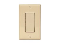 Cooper Eaton 7501V-BOX Switch Decorator SP 15A 120/277V Ivory