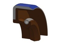 Dichtomatik 85X110X13VSM-BX 75023120 OIL SEAL