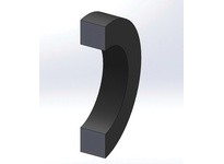 Dichtomatik SN70034 75088557 2.114 inID X 0.066 in CS - -034 SQUARE RING NBR 70