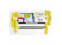 Bondhus 75146 Set 6 ProHold Ball End Graduated Length T-Handles 5/32-3/8"