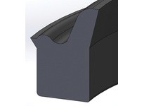 Dichtomatik DWS5000 75184622 WIPER D STYLE POLYURETHANE | YarinInd