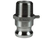 Dixon 7550-F-SS Cam & Groove Type F Adapter x Male NPT